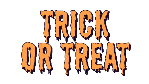 trick or treat halloween card Bethelux