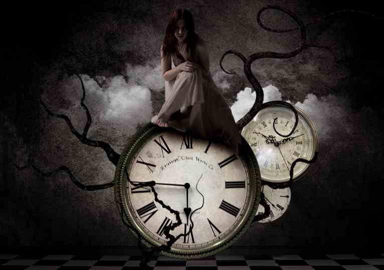 clock woman