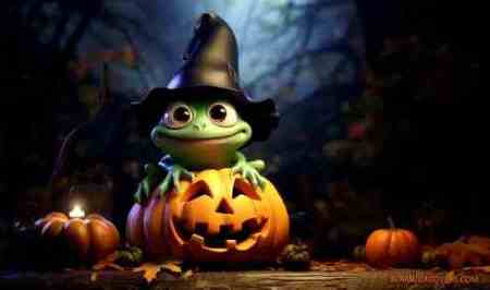 frog halloween