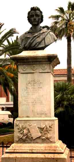 viareggio piazza persy shelley